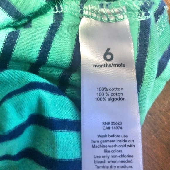 Carter’s Short Overalls Size 6 Months - Picture 7 of 7